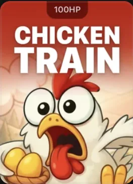 Chicken Train — 100HP Gaming · crash-stílus